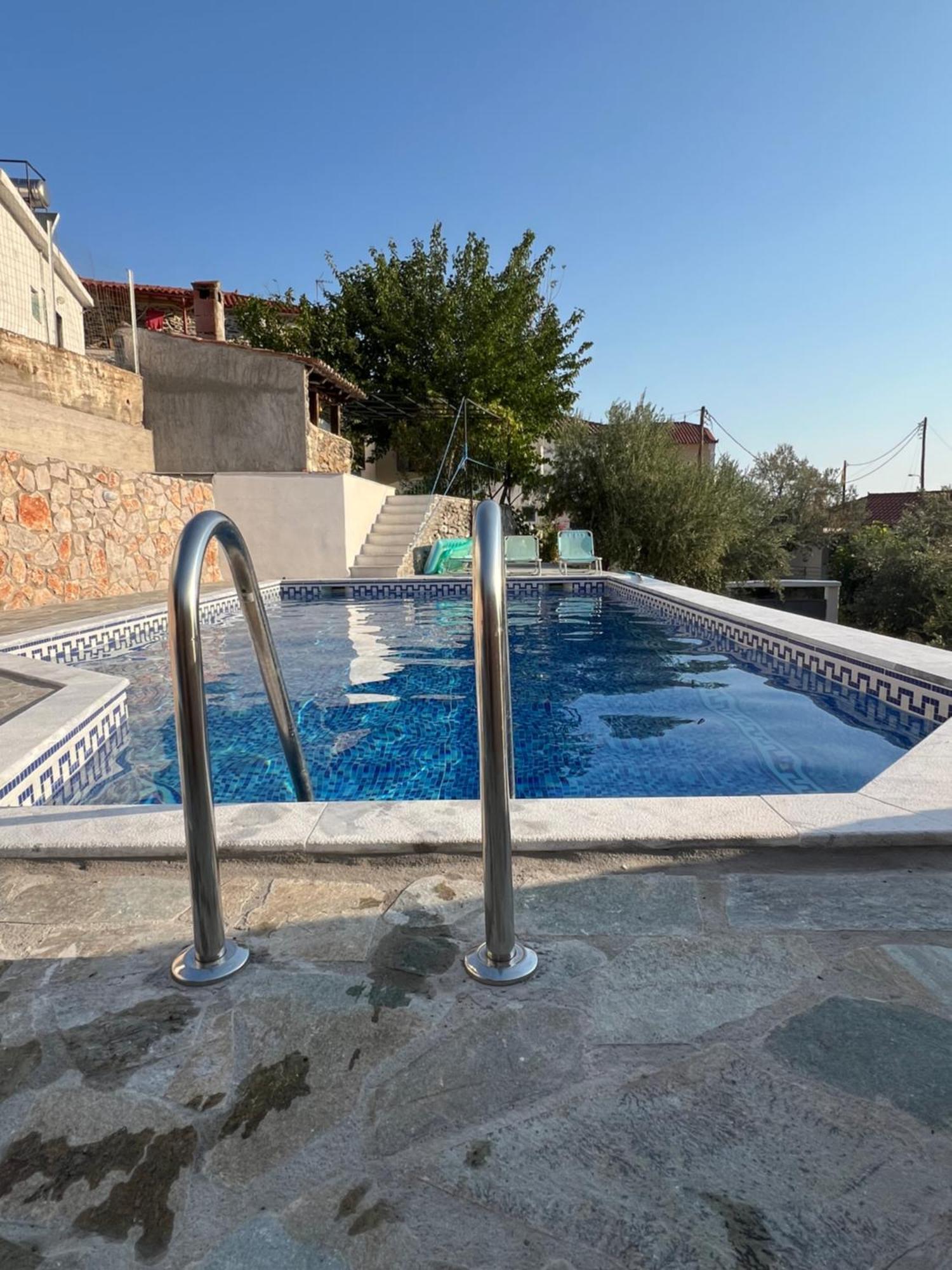 Maison Charme Avec Piscine Privee, Pres De La Mer A Sappounakeika, Tyros Sapounakeika 外观 照片